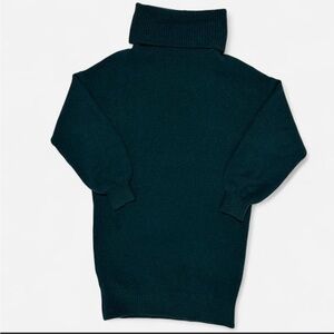 Express Women’s Deep Green Turtleneck Sweater